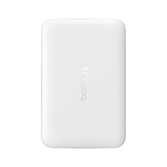 External Wireless Battery Baseus EnerFill FM11 Ultra-Mini, 10000mAh, 22.5W, PD + FQI, 1 x QI - 1 x USB-C, White P1008210E213-00