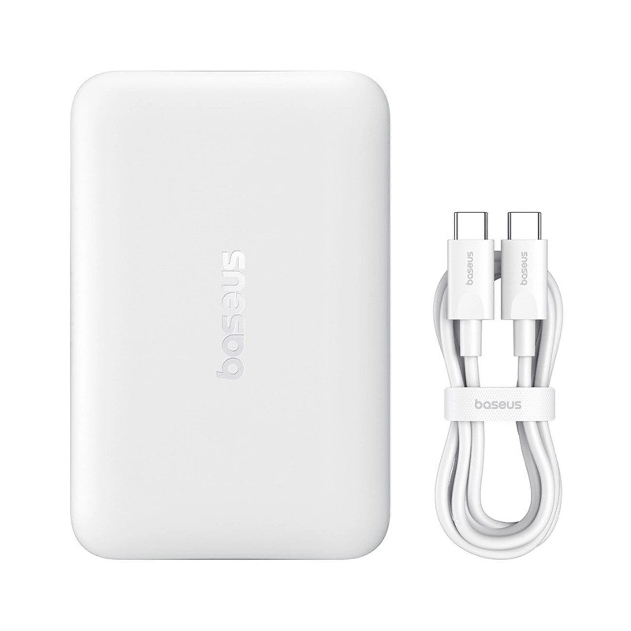 Εξωτερική Μπαταρία Wireless Baseus EnerFill FM11 Ultra-Mini, 10000mAh, 22.5W, PD + FQI, 1 x QI - 1 x USB-C, Λευκή P1008210E213-00