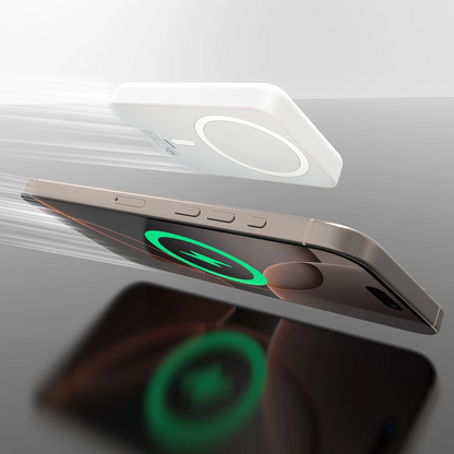 Εξωτερική Μπαταρία Wireless Dudao K26s, 5000mAh, 20W, PD + FQI, 1 x QI - 1 x USB-C, Λευκή