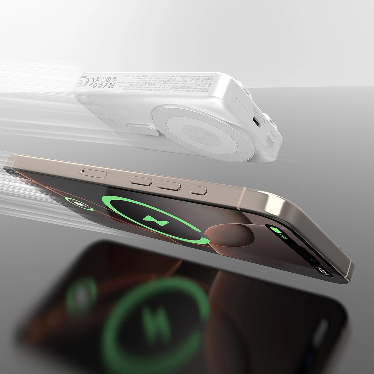 Εξωτερική Μπαταρία Wireless Dudao K29, 10000mAh, 20W, PD + FQI, 1 x Lightning - 1 x QI - 1 x USB-C, Γκρι