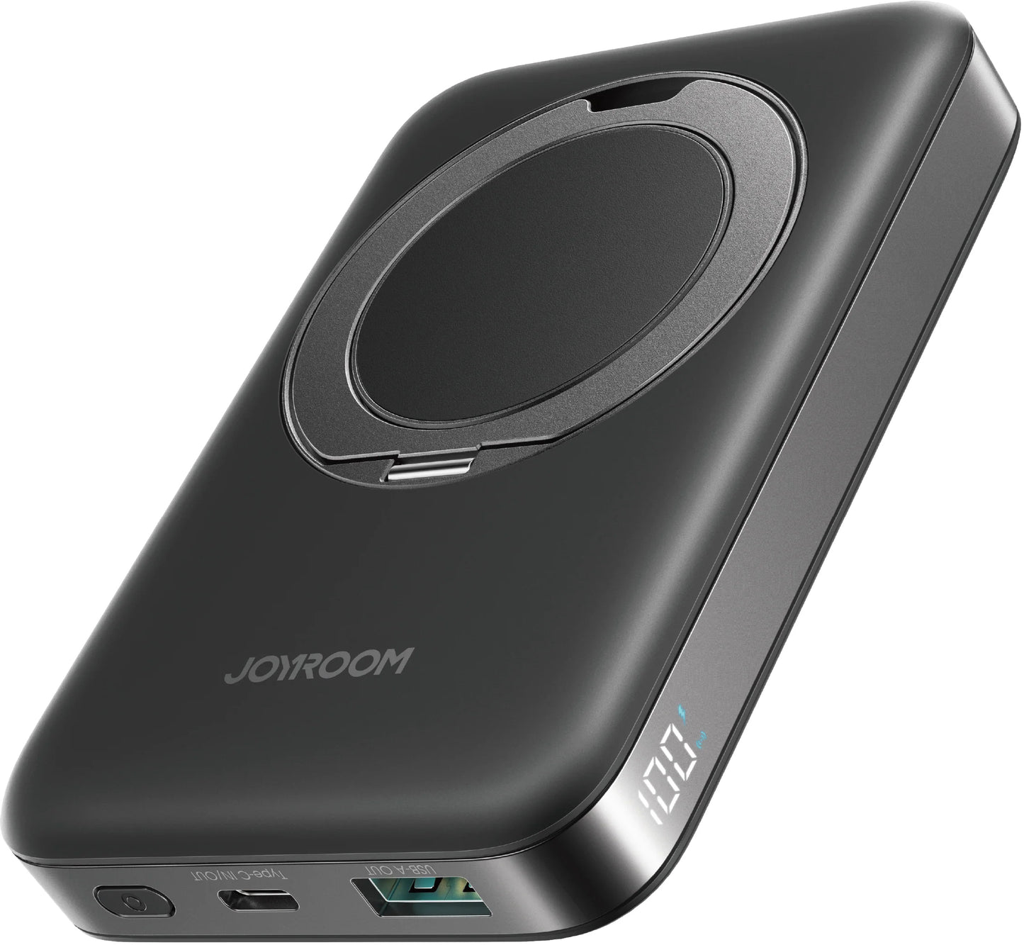 Εξωτερική Μπαταρία Wireless Joyroom JR-PBM12, 10000mAh, 22.5W, QC + PD + FQI, 1 x QI - 1 x USB-A - 1 x USB-C, Μαύρη