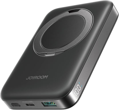 Εξωτερική Μπαταρία Wireless Joyroom JR-PBM12, 10000mAh, 22.5W, QC + PD + FQI, 1 x QI - 1 x USB-A - 1 x USB-C, Μαύρη