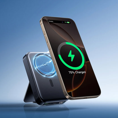 Εξωτερική Μπαταρία Wireless Joyroom JR-PBM11, 10000mAh, 22.5W, QC + PD + FQI, 1 x QI - 1 x USB-A - 1 x USB-C, Μαύρη