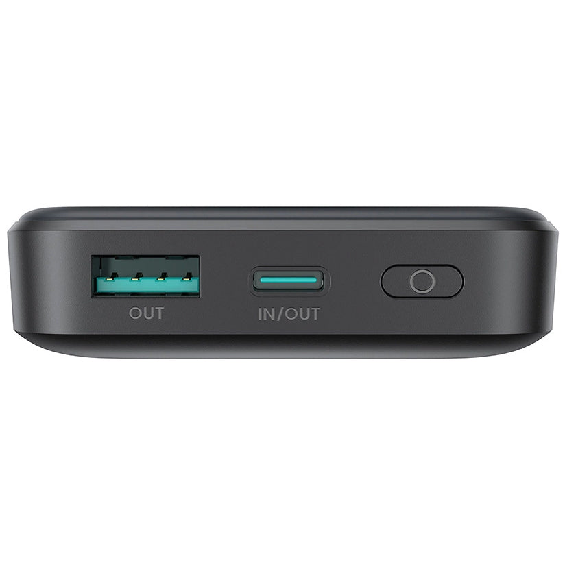 Εξωτερική Μπαταρία Wireless Joyroom JR-W020, 10000mAh, 20W, QC + PD + FQI, 1 x QI - 1 x USB-A - 1 x USB-C, Μαύρη