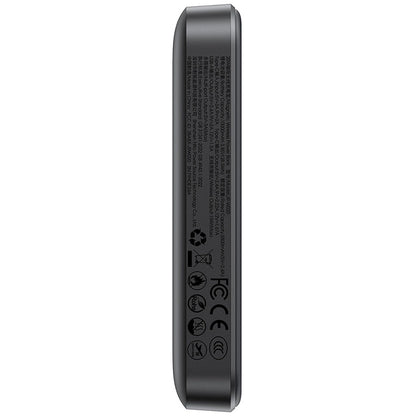 Εξωτερική Μπαταρία Wireless Joyroom JR-W020, 10000mAh, 20W, QC + PD + FQI, 1 x QI - 1 x USB-A - 1 x USB-C, Μαύρη