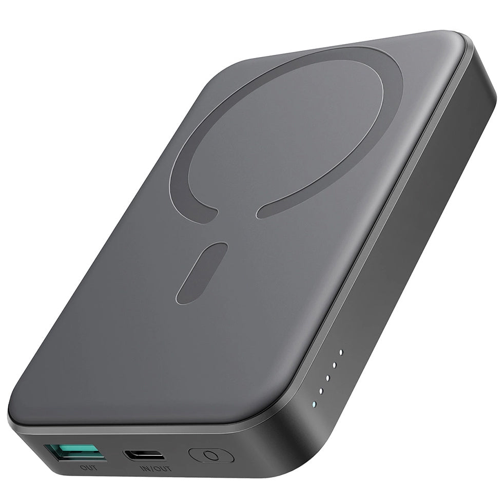 Εξωτερική Μπαταρία Wireless Joyroom JR-W020, 10000mAh, 20W, QC + PD + FQI, 1 x QI - 1 x USB-A - 1 x USB-C, Μαύρη