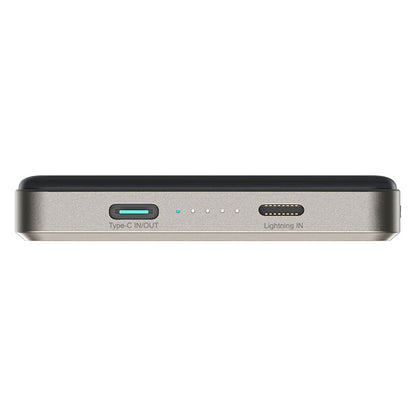 Εξωτερική Μπαταρία Wireless Joyroom JR-PBM08 Pro, 10000mAh, 20W, PD + FQI, 1 x QI - 1 x USB-C, Μπεζ