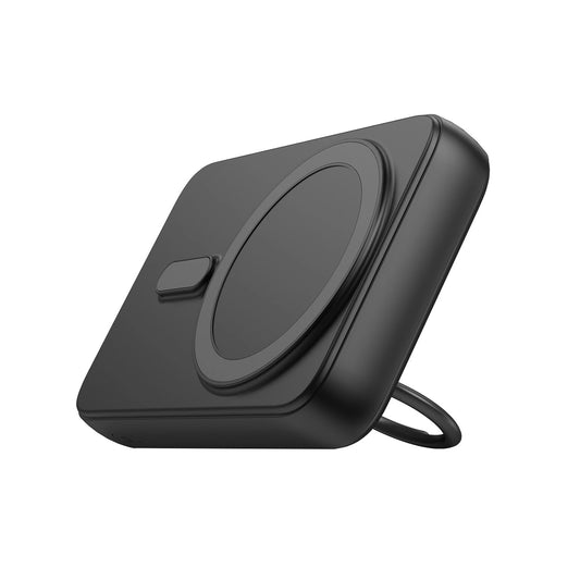 Εξωτερική Μπαταρία Wireless Joyroom JR-W050, 10000mAh, 20W, QC + PD + FQI, 1 x QI - 1 x USB-A - 1 x USB-C, Μαύρη