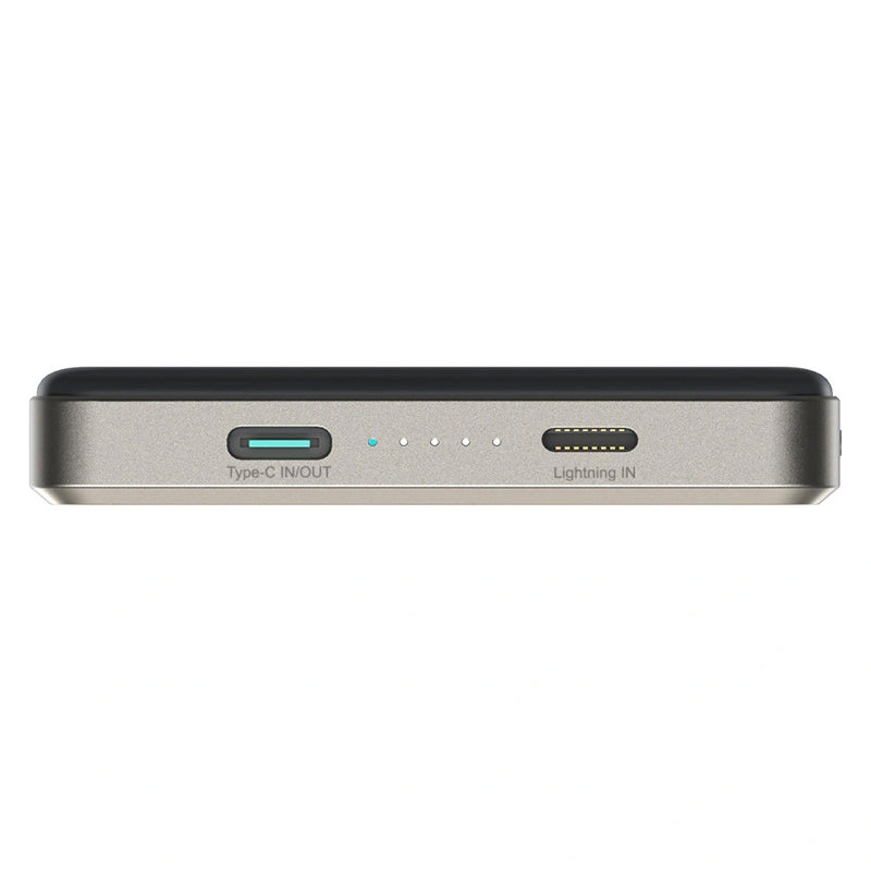 Εξωτερική Ασύρματη Μπαταρία Joyroom JR-PBM08 Pro, 10000mAh, 22.5W, PD + FQI, 1 x QI - 2 x USB-C, Μπεζ