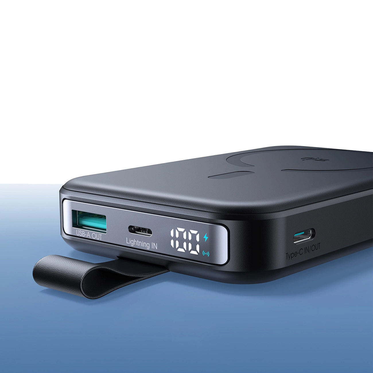 Εξωτερική Μπαταρία Wireless Joyroom JR-PBM11, 10000mAh, 22.5W, QC + PD + FQI, 1 x QI - 1 x USB-A - 1 x USB-C, Μαύρη