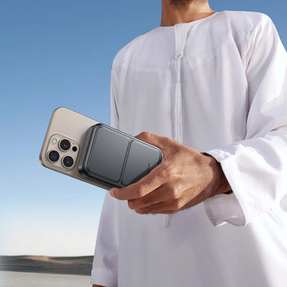 Εξωτερική Μπαταρία Wireless Joyroom JR-PBM11, 10000mAh, 22.5W, QC + PD + FQI, 1 x QI - 1 x USB-A - 1 x USB-C, Μαύρη
