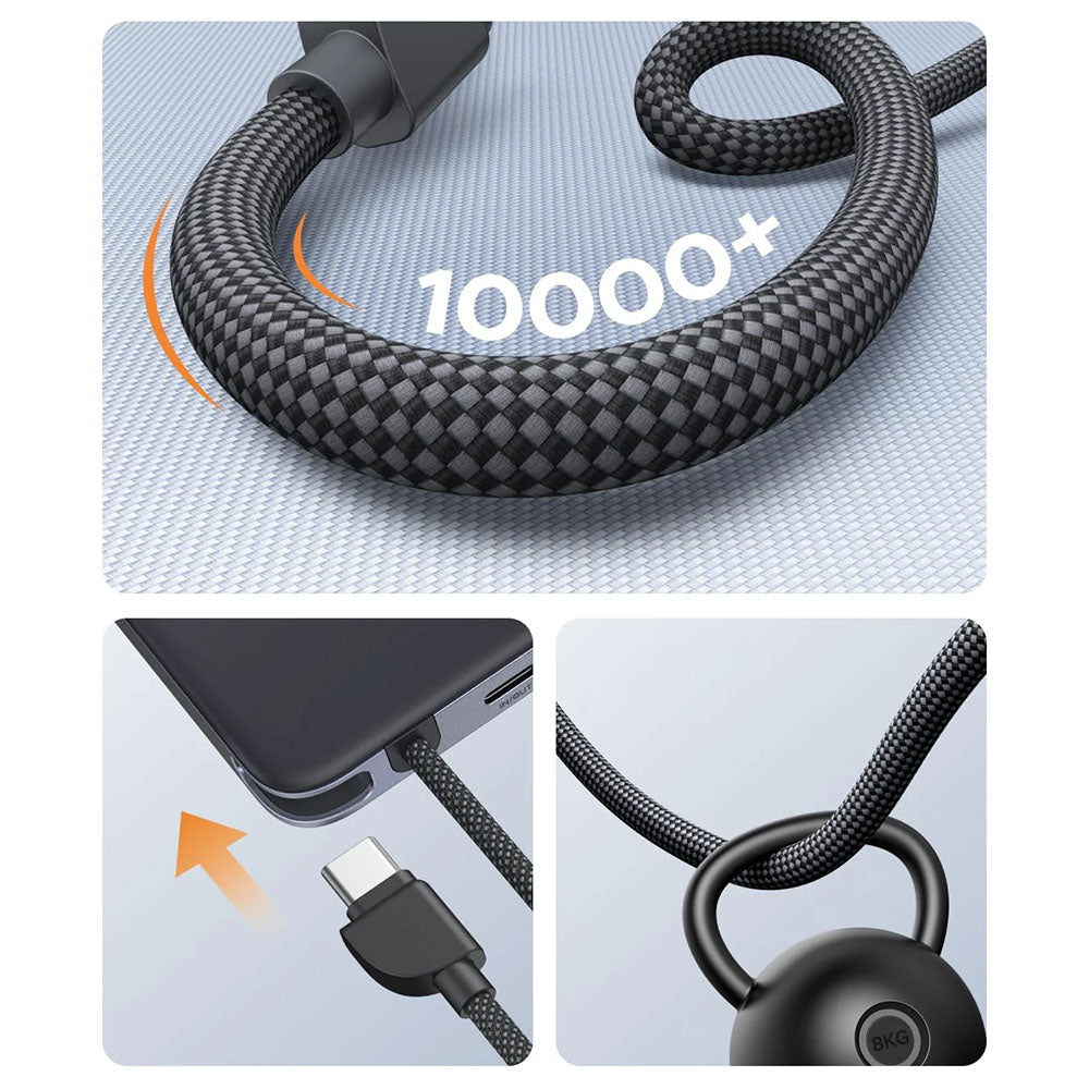 Ασύρματη εξωτερική μπαταρία UGREEN PB570 (65839B), 10000mAh, 30W, PD + FQI, 1 x QI - 2 x USB-C, μπλε