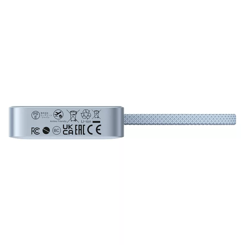 Εξωτερική Ασύρματη Μπαταρία UGREEN MagFlow PB773 (65958), 10000mAh, 25W, PD + FQI, 1 x QI - 2 x USB-C, Μπλε