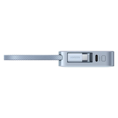 Εξωτερική Ασύρματη Μπαταρία UGREEN MagFlow PB773 (65958), 10000mAh, 25W, PD + FQI, 1 x QI - 2 x USB-C, Μπλε