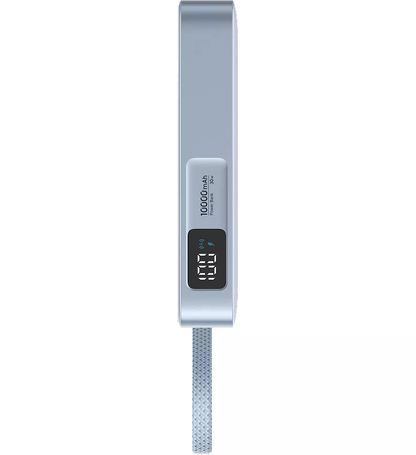 Εξωτερική Ασύρματη Μπαταρία UGREEN MagFlow PB773 (65958), 10000mAh, 25W, PD + FQI, 1 x QI - 2 x USB-C, Μπλε