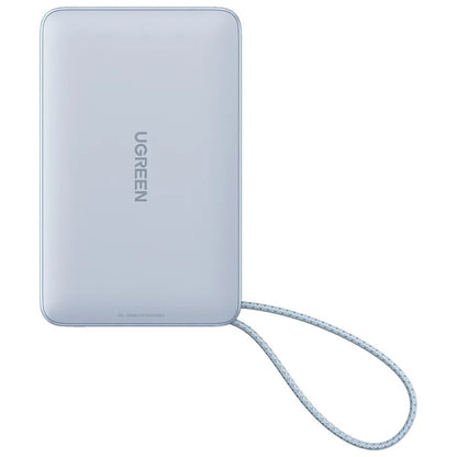 Εξωτερική Ασύρματη Μπαταρία UGREEN MagFlow PB773 (65958B), 10000mAh, 25W, PD + FQI, 1 x QI - 2 x USB-C, Μπλε