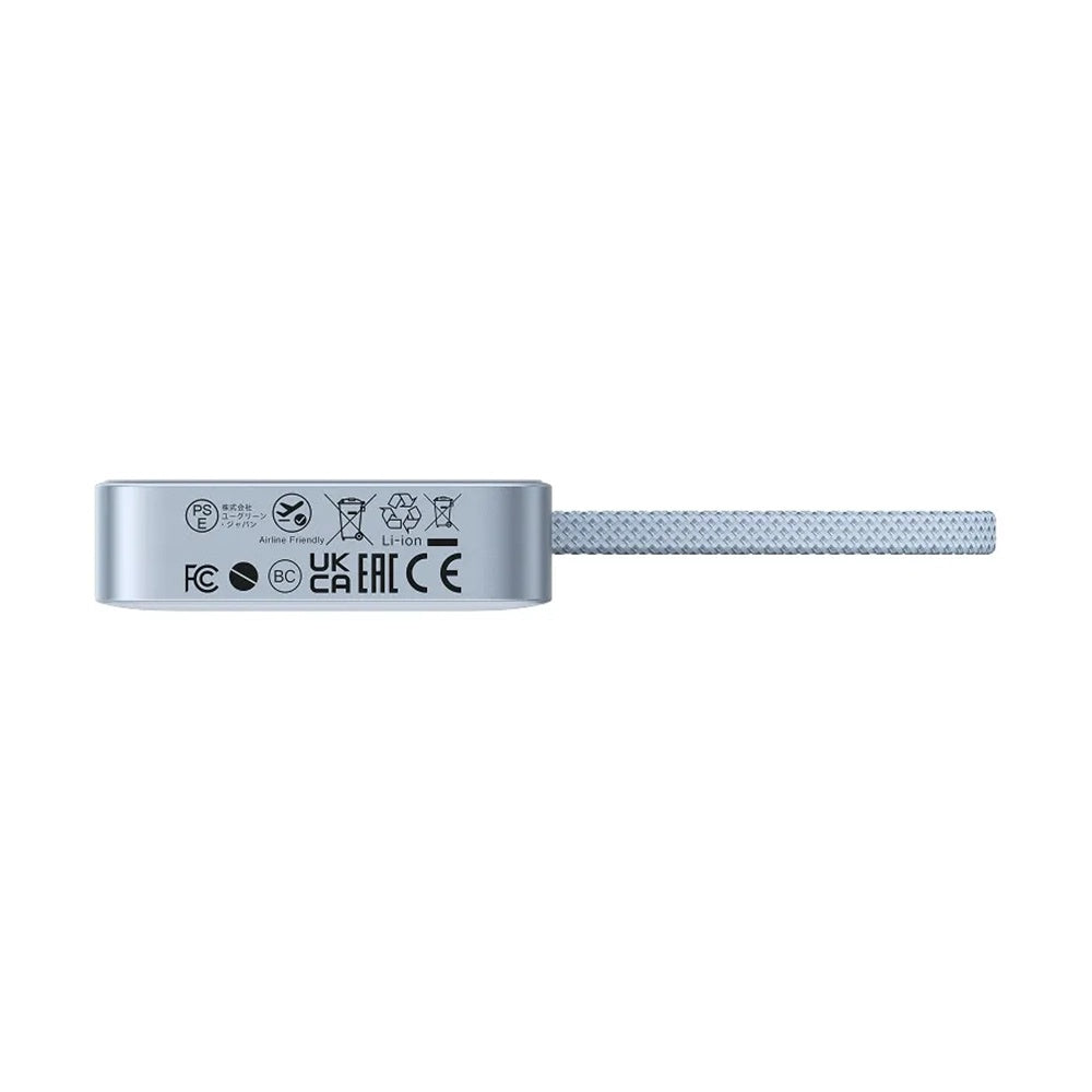 Εξωτερική Ασύρματη Μπαταρία UGREEN MagFlow PB773 (65958B), 10000mAh, 25W, PD + FQI, 1 x QI - 2 x USB-C, Μπλε