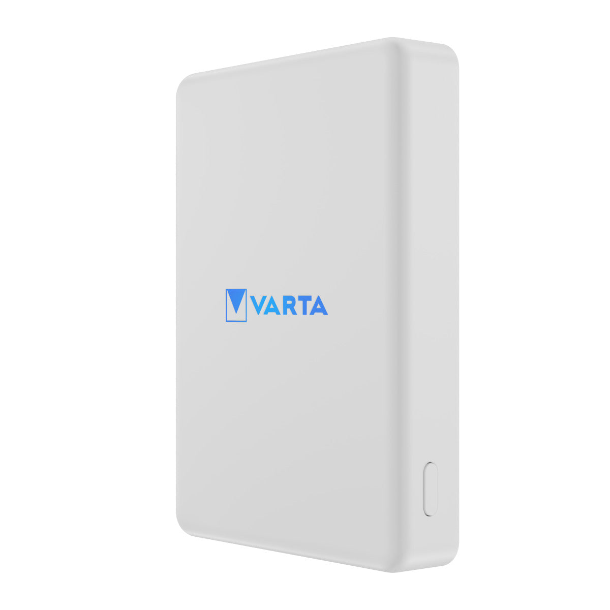 Εξωτερική Μπαταρία Wireless Varta Mag Pro, 5000mAh, 12W, 1 x QI - 1 x USB-C, Λευκή