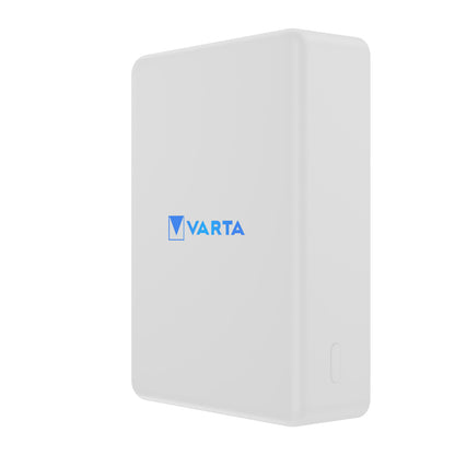 Εξωτερική Μπαταρία Wireless Varta Mag Pro, 10000mAh, 20W, 1 x QI - 2 x USB-C, Λευκή