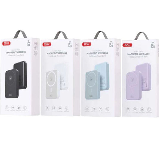 Εξωτερική Μπαταρία Wireless XO Design PR231, 10000mAh, 20W, PD + FQI, 1 x QI - 1 x USB-C, Λευκή