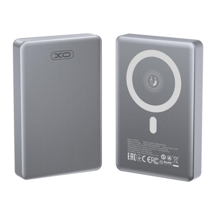 Εξωτερική Ασύρματη Μπαταρία XO Design PR294, 10000mAh, 20W, PD + FQI, 1 x QI - 1 x USB-C, Γκρι