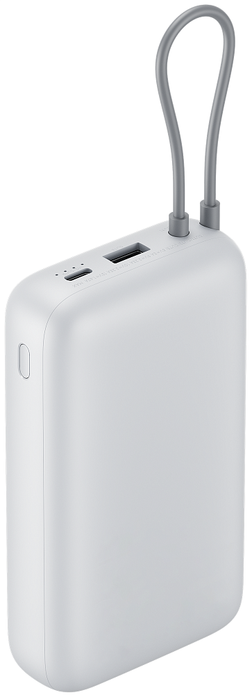Εξωτερική Μπαταρία Xiaomi, 20000mAh, 22.5W, QC + PD, 1 x USB-A - 2 x USB-C, Ασημί BHR9738GL