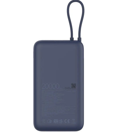 Εξωτερική Μπαταρία Xiaomi, 20000mAh, 33W, QC + PD, 1 x USB-A - 2 x USB-C, Μπλε BHR8975GL