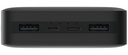 Εξωτερική Μπαταρία Xiaomi, 20000mAh, 18W, QC, 2 x USB-A, Μαύρη PB200LZM