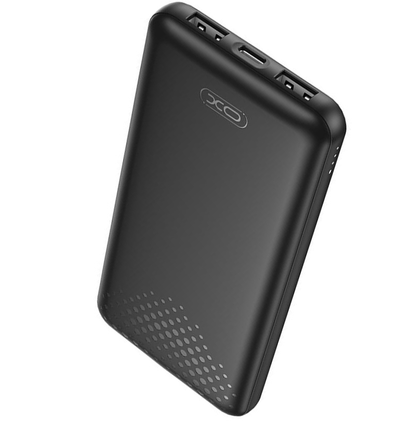Εξωτερική Μπαταρία XO Design PB312, 10000mAh, 10W, 2 x USB-A, Μαύρη