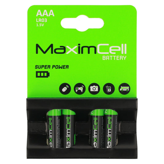 Μπαταρία MaximCell Super Power, AAA / LR3, Σετ 4 τεμάχια