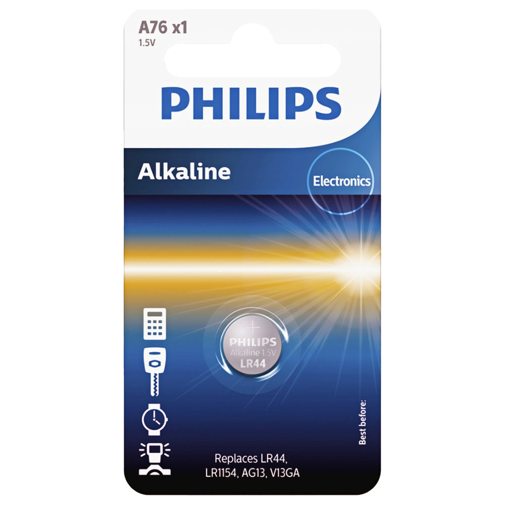 Μπαταρία Philips, V13GA / LR44 Phil-A76/01B