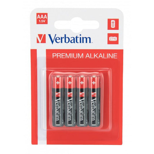 Μπαταρία Verbatim Premium, AAA / LR3, Σετ 4 τεμάχια 49920