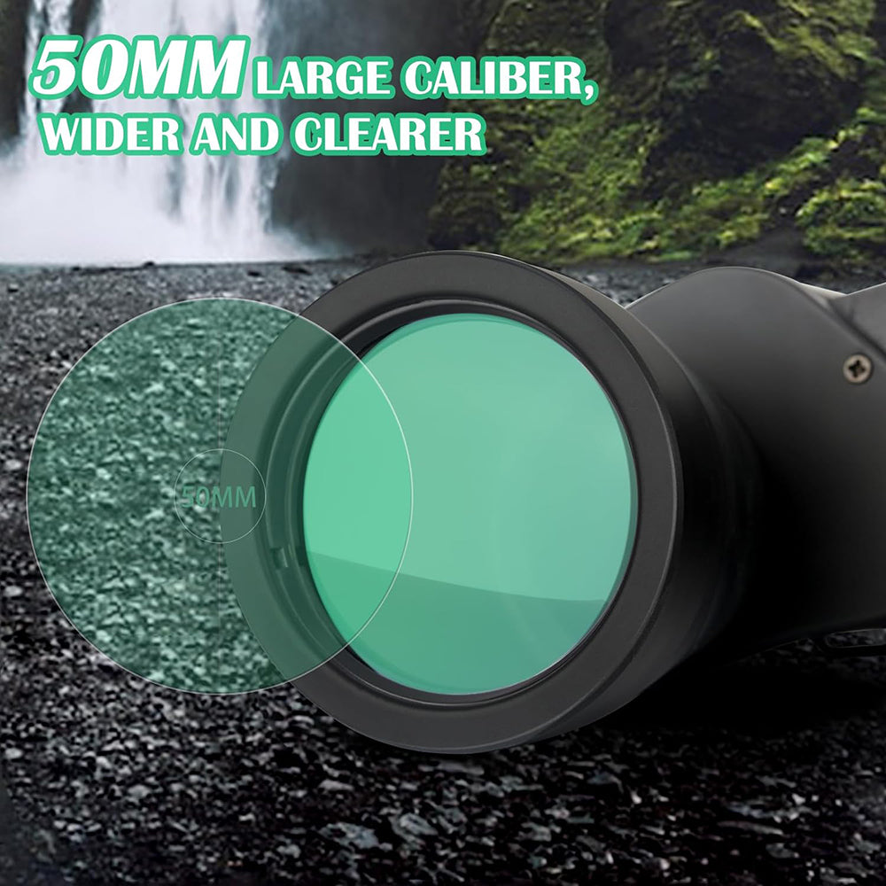 Techsuit BN3 Binoculars, 20x, 50mm, Black