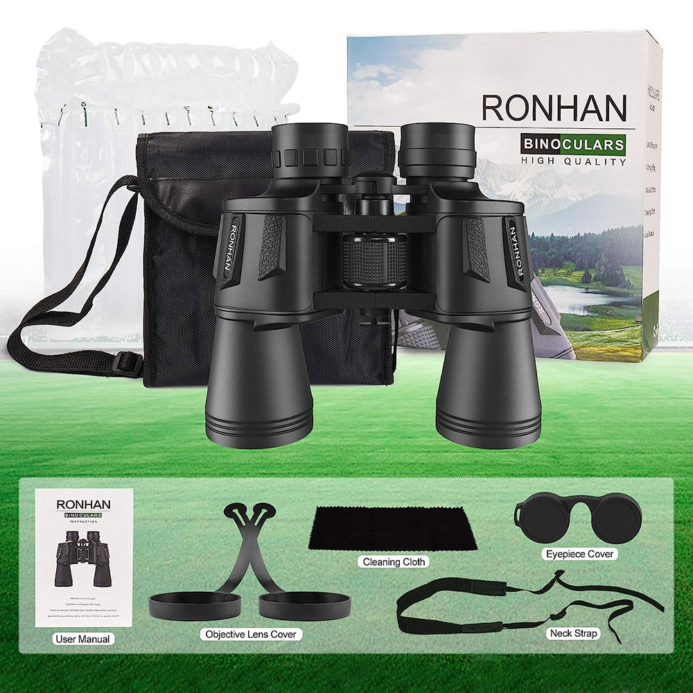 Techsuit BN3 Binoculars, 20x, 50mm, Black
