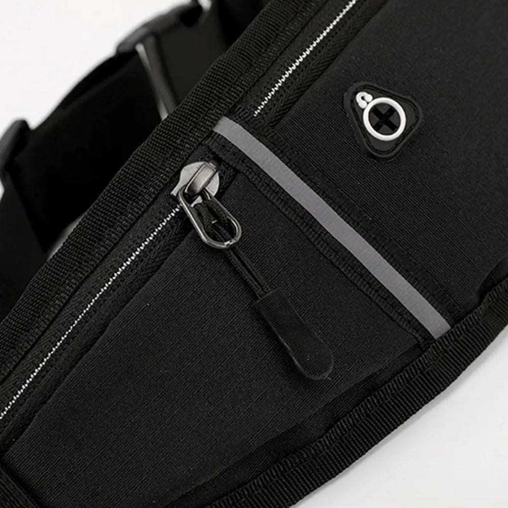 Techsuit CWB3 Waist Bag, Universal, Black