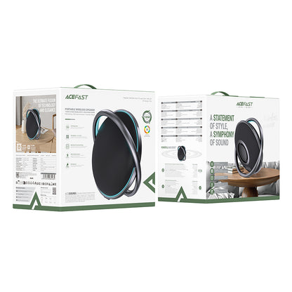 Ηχείο Bluetooth Acefast K5 Pro, 100W, RGB, Αδιάβροχο, Μαύρο