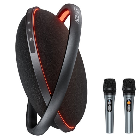 Ηχείο Bluetooth Acefast Karaoke K5 Max, 350W, TWS, RGB, Αδιάβροχο, Μαύρο