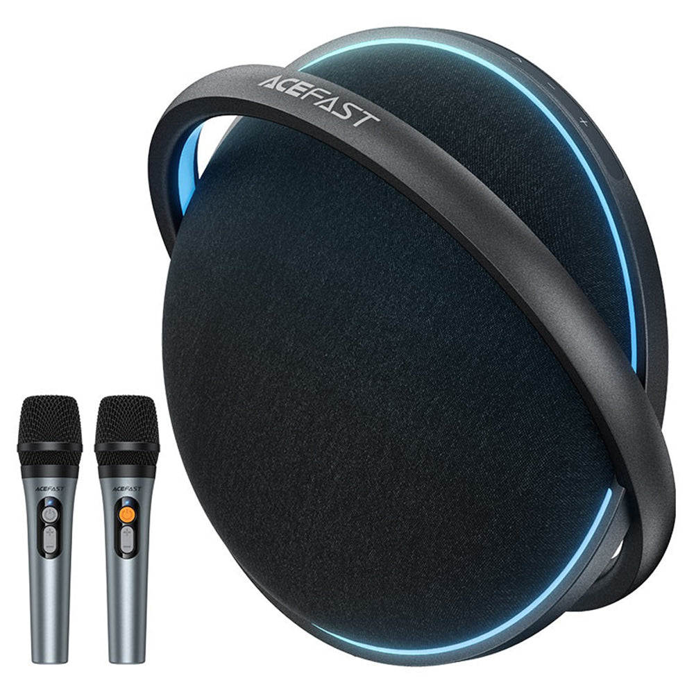 Ηχείο Bluetooth Acefast Karaoke K5 Max, 350W, TWS, RGB, Αδιάβροχο, Μαύρο