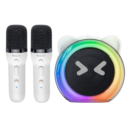 Ηχείο Bluetooth Yesido YSW36 Kids, 5W, Καραόκε, Λευκό