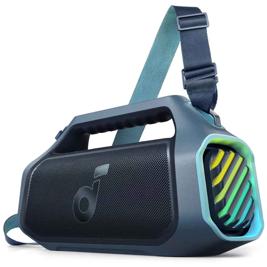 Φορητό Ηχείο Bluetooth Anker SoundCore Boom 2 Plus, 140W, TWS, RGB, Αδιάβροχο, Μπλε A3134031