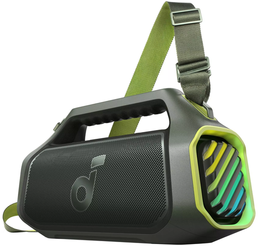 Φορητό Ηχείο Bluetooth Anker SoundCore Boom 2 Plus, 140W, TWS, RGB, Αδιάβροχο, Πράσινο A3134062