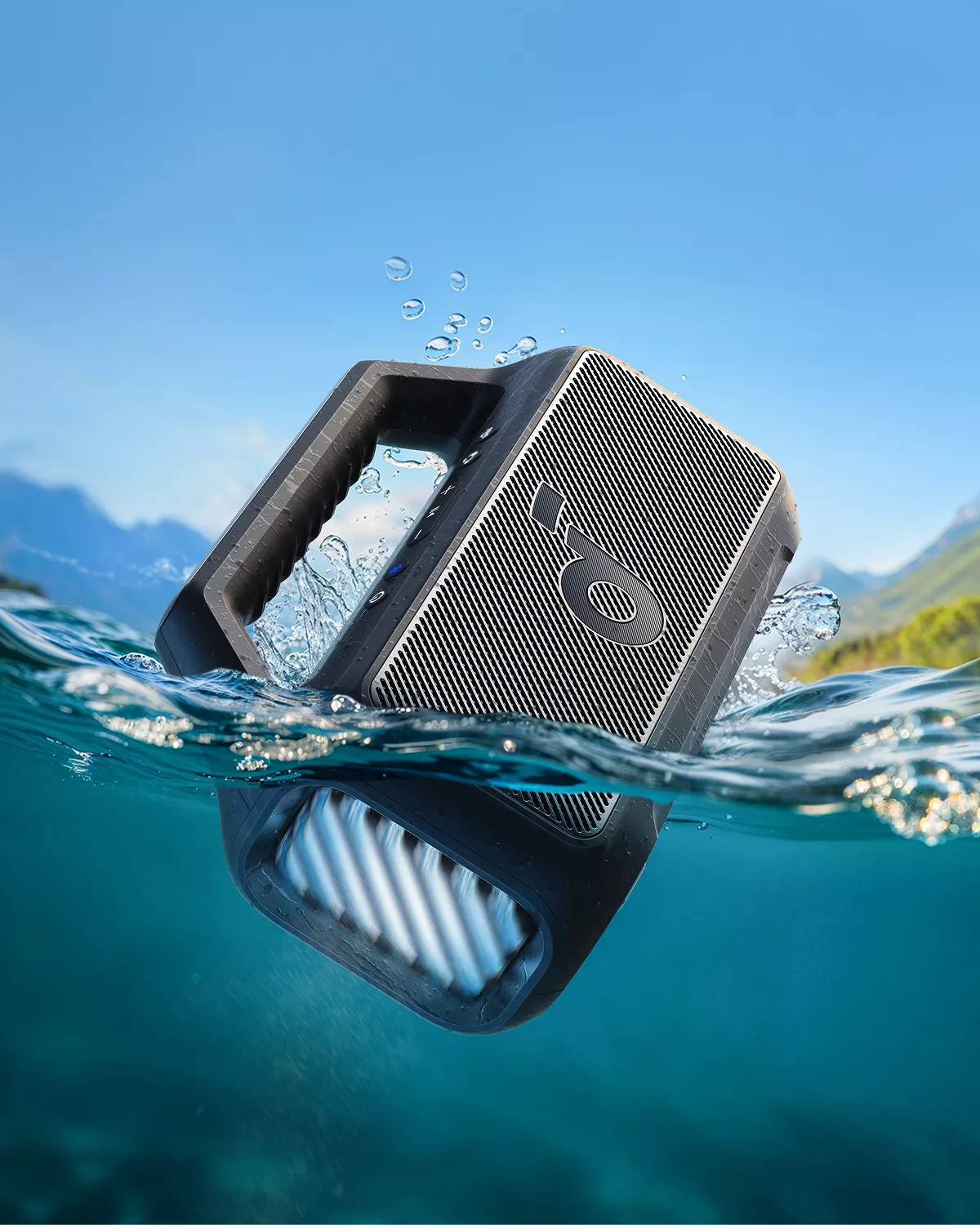 Φορητό Ηχείο Bluetooth Anker SoundCore Boom 2 Νέα Έκδοση, 80W, TWS, RGB, Αδιάβροχο, Μαύρο A3138012