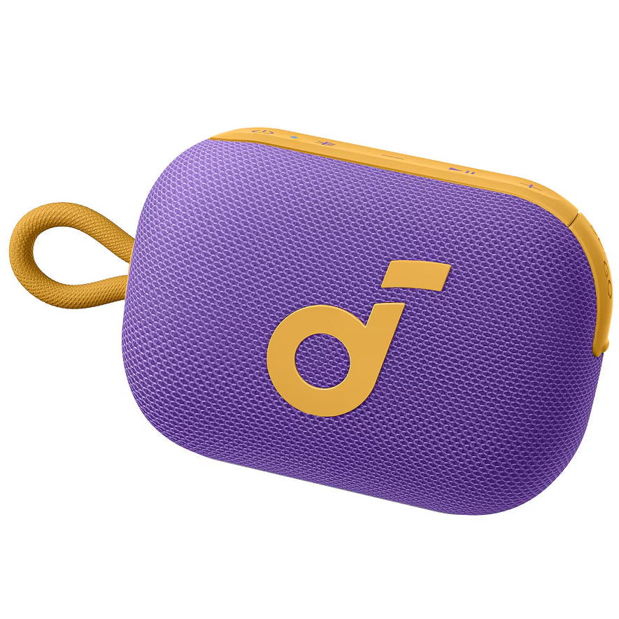 Anker SoundCore Select 4 Go Portable Bluetooth Speaker, 5W, TWS, Waterproof, Purple A31X10Q1