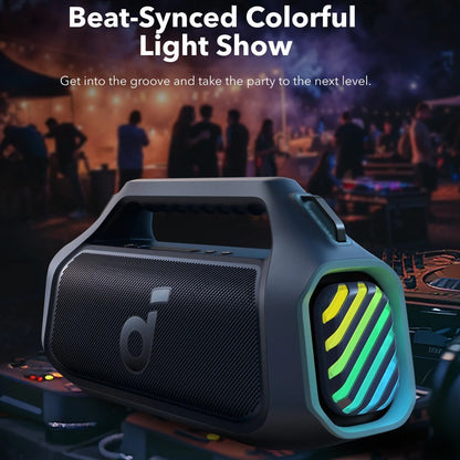 Φορητό Ηχείο Bluetooth Anker SoundCore Boom 2 Plus, 140W, TWS, RGB, Αδιάβροχο, Μπλε A3134031