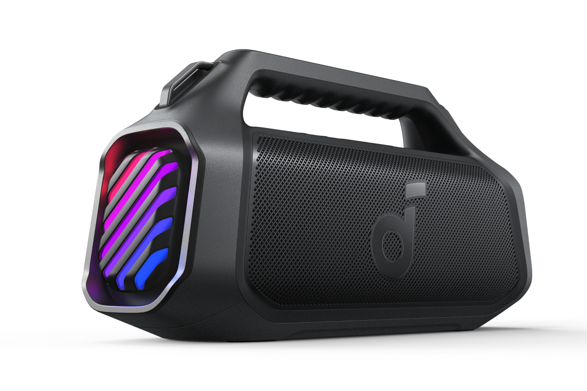 Anker SoundCore Boom 2 Plus New Version Portable Bluetooth Speaker, 140W, TWS, RGB, Waterproof, Black A3134012