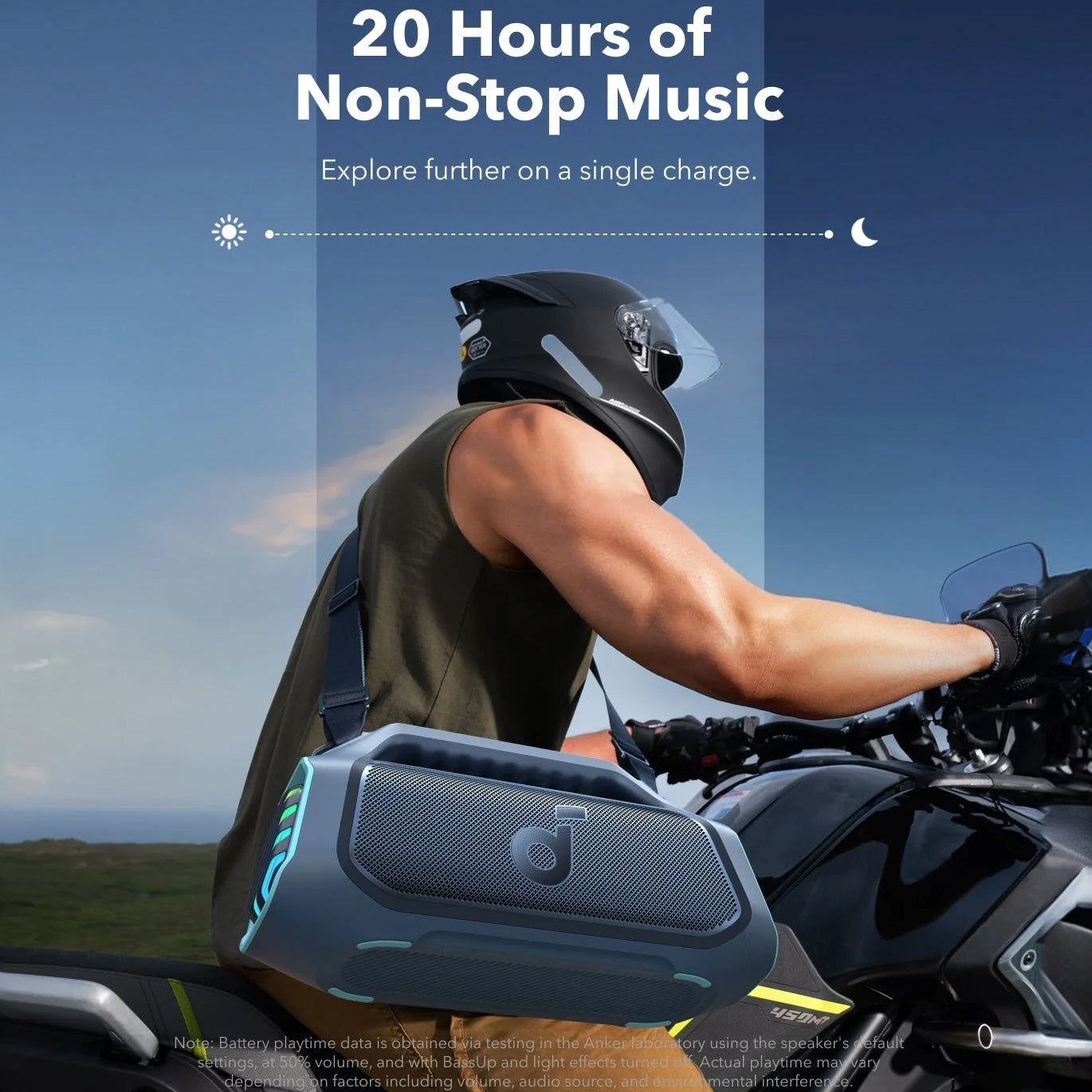 Φορητό Ηχείο Bluetooth Anker SoundCore Boom 2 Plus, 140W, TWS, RGB, Αδιάβροχο, Μπλε A3134031