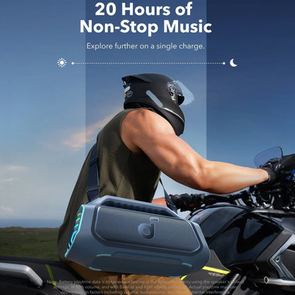 Φορητό Ηχείο Bluetooth Anker SoundCore Boom 2 Plus, 140W, TWS, RGB, Αδιάβροχο, Μπλε A3134031