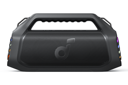Anker SoundCore Boom 2 Plus New Version Portable Bluetooth Speaker, 140W, TWS, RGB, Waterproof, Black A3134012