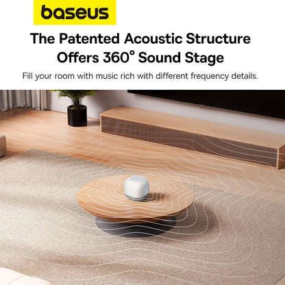 Ηχείο Bluetooth Baseus AeQur V2, Λευκό