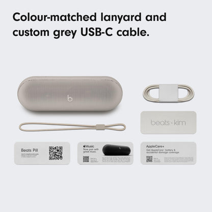 Portable Bluetooth Speaker Beats Pill Kim Kardashian Edition, Gray MAX24ZM/A